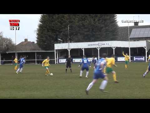 Desborough Town v Wisbech Town - UCL - 04/04/15 *Wisbech goal only*