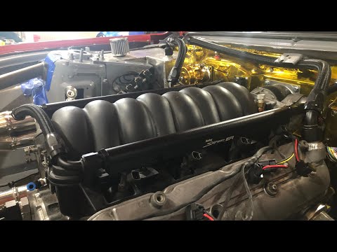 Holley Sniper Fuel Rail Install On Stock LS2 Manifold