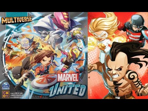 Marvel United Play Through - The Dark Avengers