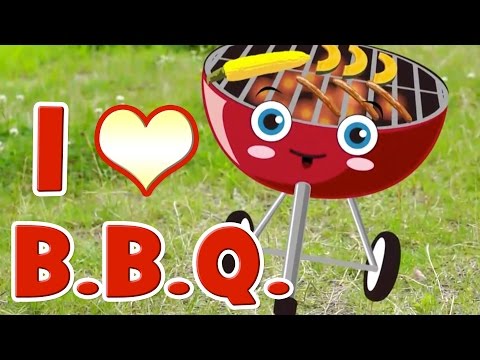 BBQ Song | Learn Food Vocabulary Video