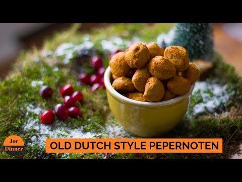 Pepernoten Old Dutch Style - HOW TO MAKE homemade pepernoten recipe
