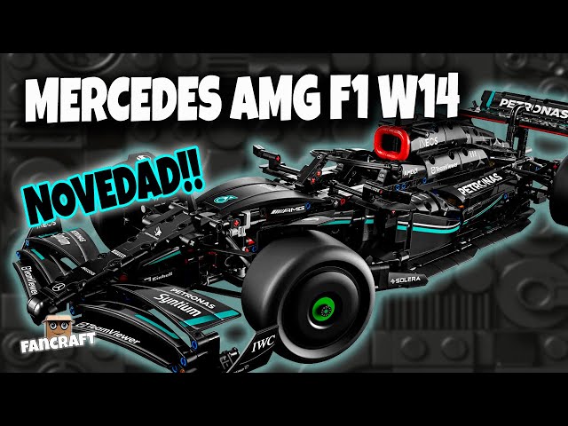 Vídeo relacionado con Brickify Soporte de Pared para Mercedes-AMG F1 W14 E Performance | Muestra de Forma Segura Tu Coche Lego Mercedes | Juego No Incluido