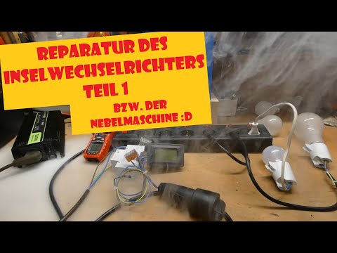 Island inverter aka "fog machine" - can it be given a "new lease of life"?