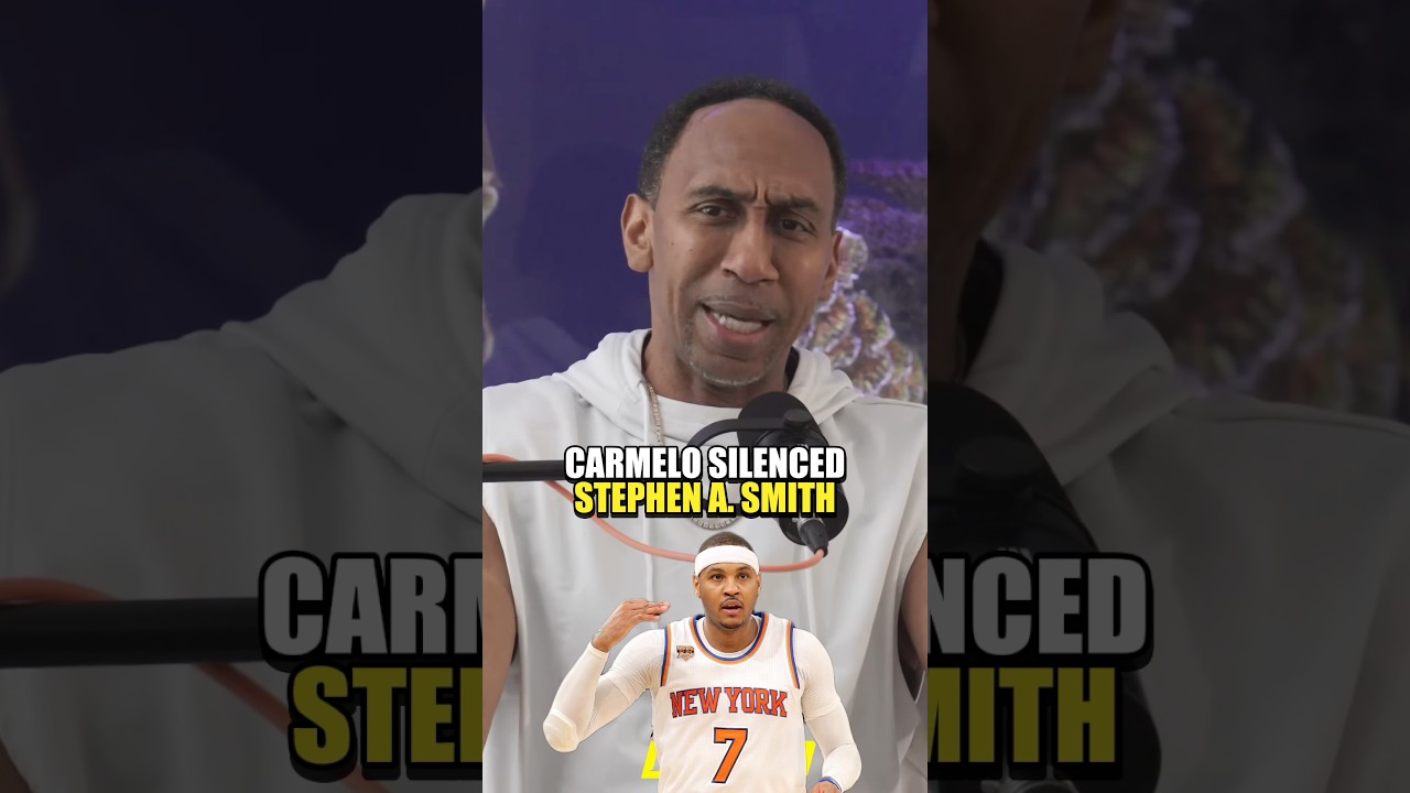 Carmelo Called Me Out, And He Was Right.