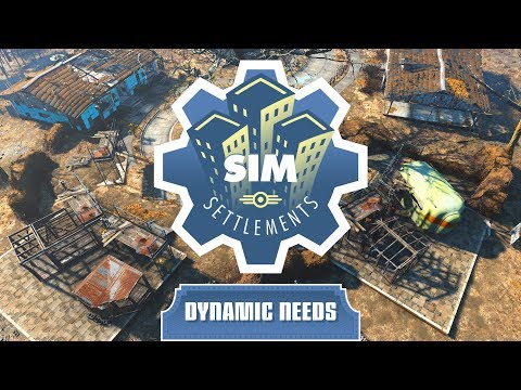Sim Settlements Tutorial Dynamic Needs
