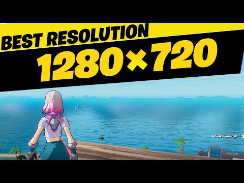 Typical Native Resolution 1280x720 Fortnite