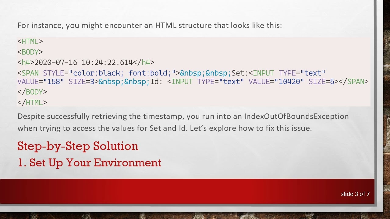 How to Parse HTML Input Fields in Java Using JSoup