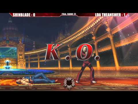 KOF13 Top 16 Shinblade vs LDA TheAnswer - FR XV - Road to Evo 2012