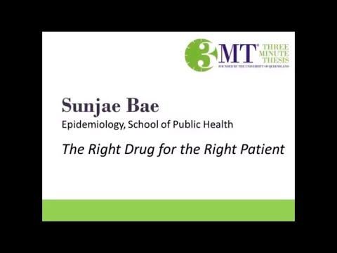2018 Three Minute Thesis Finalist | Sunjae Bae