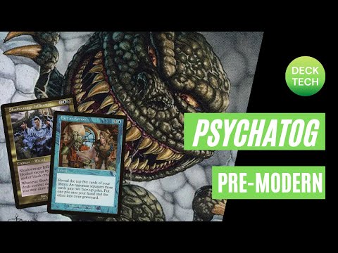 PREMODERN MTG: PSYCHATOG [Blue Black Control]: Deck Tech
