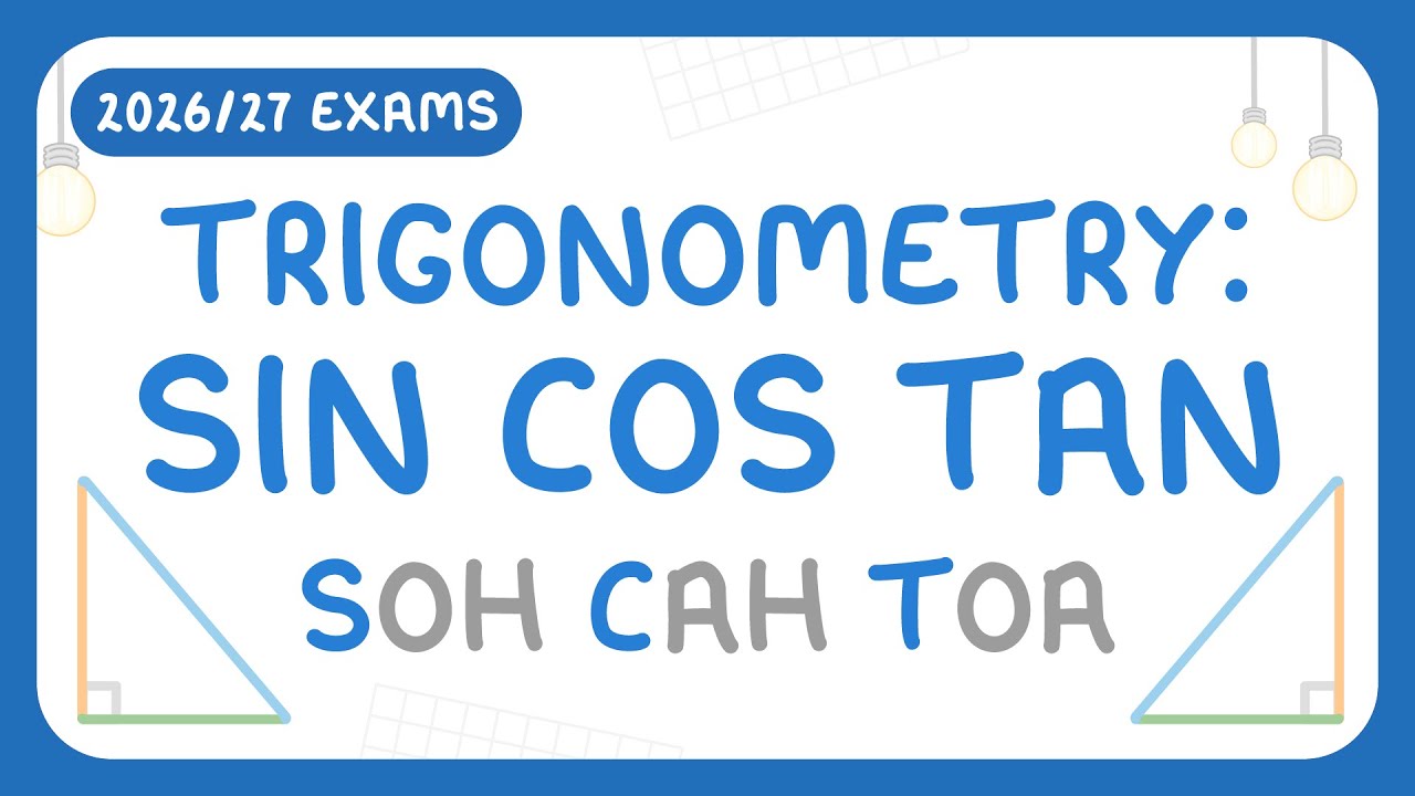 GCSE Maths - Trigonometry | SOH CAH TOA | Sin, Cos, Tan