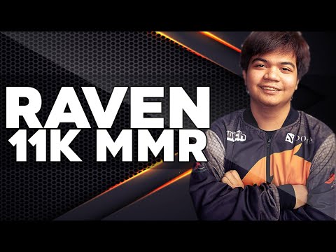 Filipino Star Raven hits 11.000 MMR - Dota 2