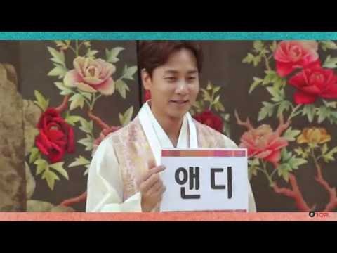 Chuseok photoshoot TOP Med Family Andy, Teen Top, 100%, Up10tion & Park Dongmin