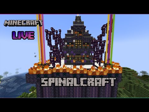 Creepy Haunted Mansion Build in Minecraft! LIVE #vtuber