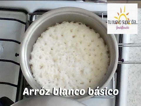 Arroz blanco básico