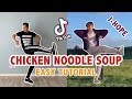 Chicken Noodle Soup Dance Tutorial (Mirrored Step By Step Tutorial) | BTS TikTok Dance Challenge