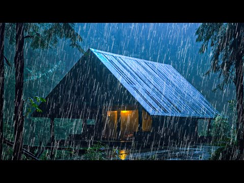 Rain Sounds for Sleep – Heavy Rain & Natural Thunderstorms for Deeper Sleep, Meditation