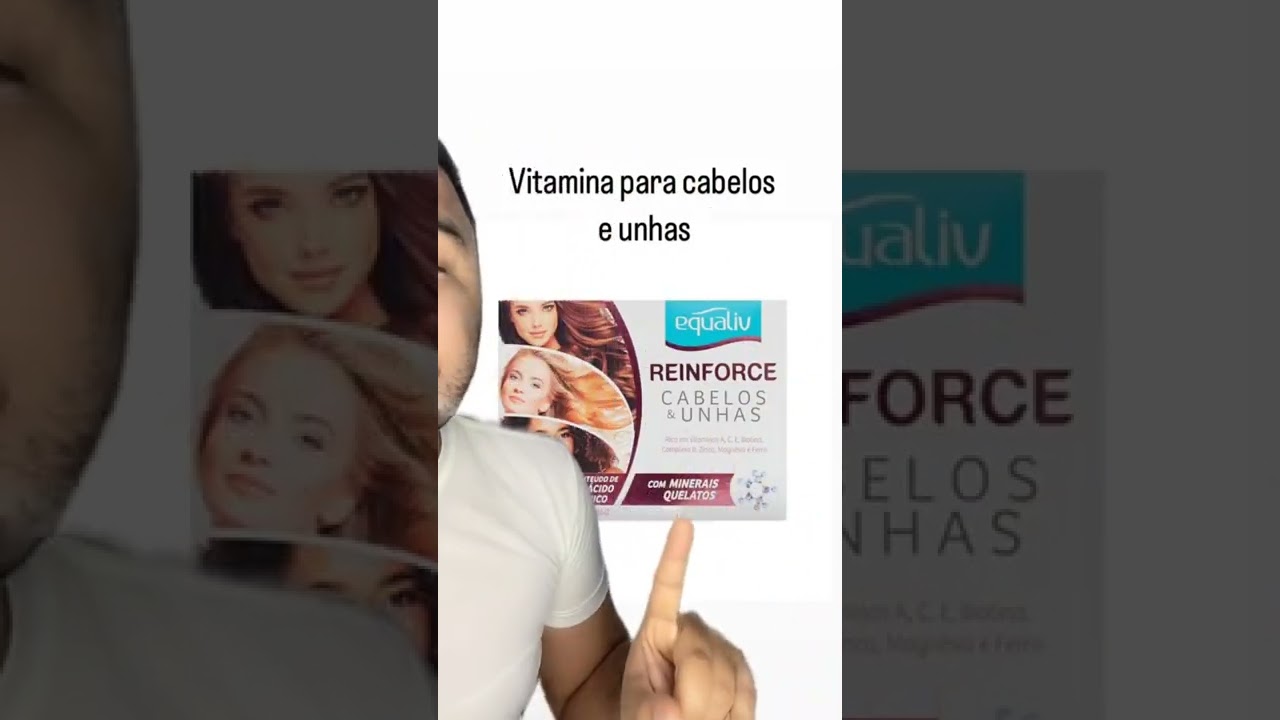 Reinforce para cabelos e unhas!