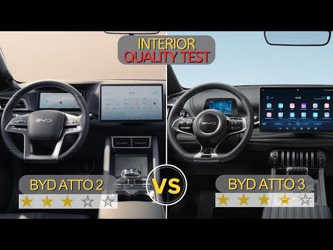 BYD ATTO 2 VS BYD ATTO 3 (2025) | Quality Comparison, Practicality and luggage space!