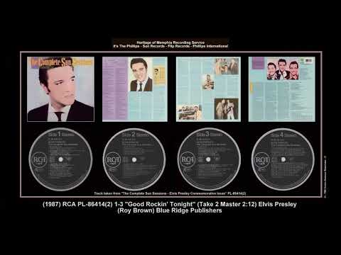 *(1987) RCA PL864142 1-3 ''Good Rockin' Tonight'' (Take 2 Master) Elvis Presley