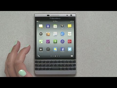 BlackBerry Passport Silber Touch & Type 4G-Telefon