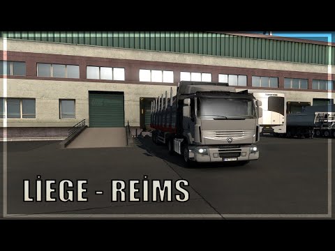 ETS2 MP I 380HP Renault Premium I Liege - Reims