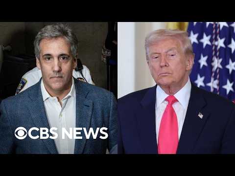 President Trump and Michael Cohen tape podcast after massive public split