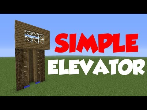 MrCrayfish - Minecraft 1.6: Redstone Tutorial - Simple Elevator (Doesn't work 1.7+)