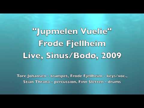 Frode Fjellheim (Transjoik) in concert with Bodø Bigband, Bodø, spring 2009, 