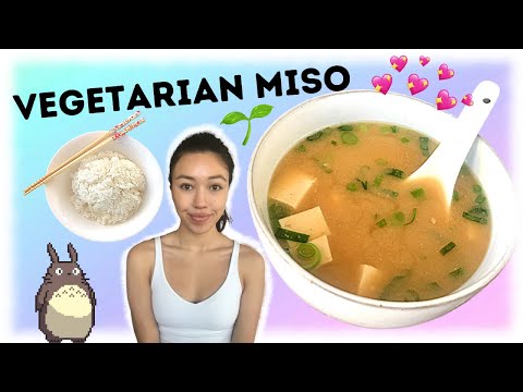 the SECRET to AUTHENTIC MISO soup!! 🌱 vegetarian/vegan