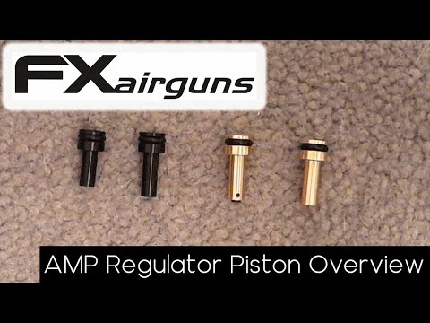 FX Airguns AMP Regulator Pistons Overview & Brass Upgrade