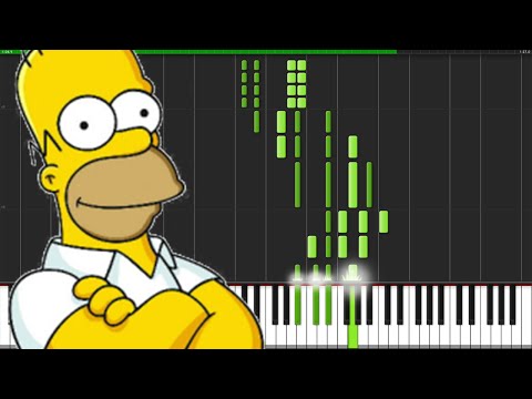 The Simpsons Theme - Danny Elfman piano tutorial