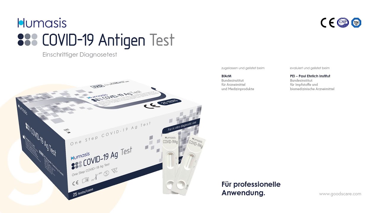 Humasis COVID-19 Ag Test – goodscare GmbH