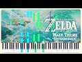 Main Theme [Intermediate] ~ The Legend of Zelda: Tears of the Kingdom | Piano Cover (+ Sheet Music)