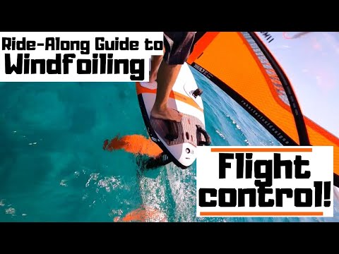 Windfoiling with Cookie- Developing your control on the foil; slow down and stay up!