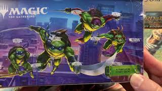 TMNT Play Booster Box Opening Magic The Gathering Teenage Mutant Ninja Turtles MTG TMT Unboxing