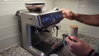 How to make Turkish coffee on Breville espresso  machine!