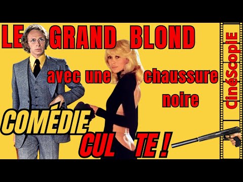 LE GRAND BLOND AVEC UNE CHAUSSURE NOIRE : PIERRE RICHARD, BERNARD BLIER, MIREILLE DARC, JEAN CARMET