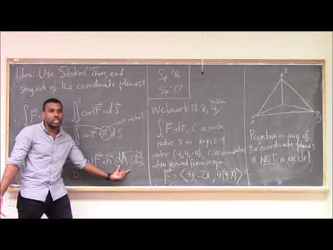 Math 392 Lecture 23 - Info on final; Application of Eigenvalues, Eigenvectors and line integrals
