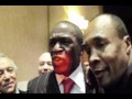 Floyd Mayweather And Sugar Ray Leonard Clash