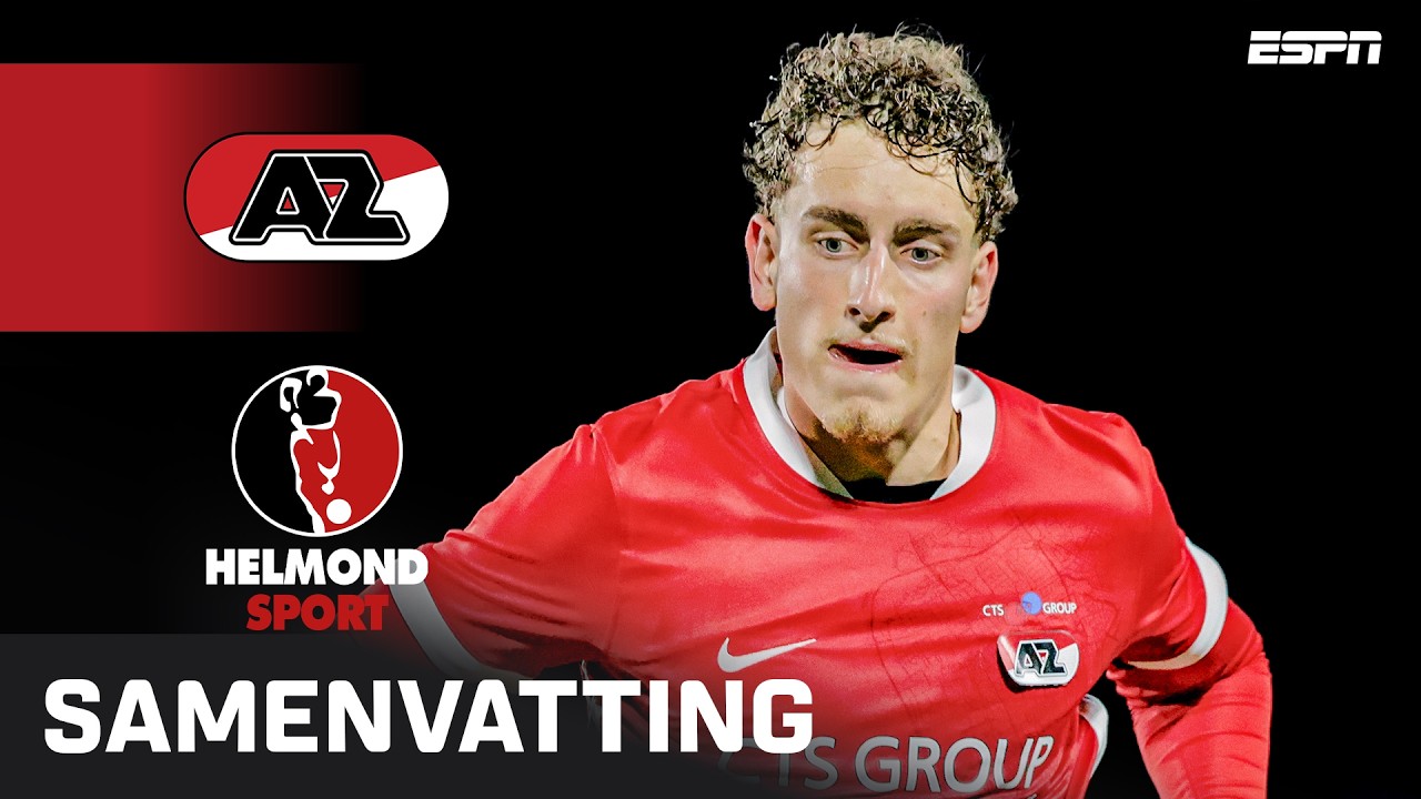Jong AZ Alkmaar vs Helmond Sport Highlights