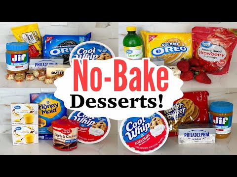 5 NO BAKE DESSERTS | The EASIEST Tasty Summer Recipes | Julia Pacheco