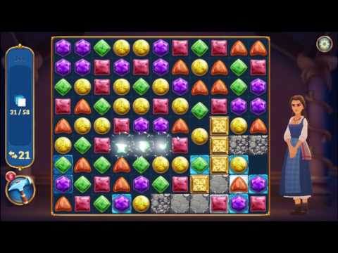 Beauty and the Beast Perfect Match Level 244 - NO BOOSTERS 👸👸👸