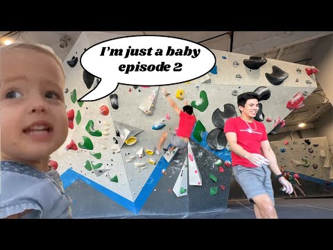 Below Average Climber Climbs Ep 2 - First V5