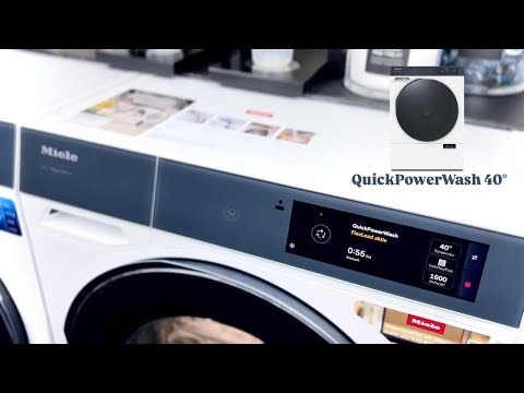 Miele W2 Nova Edition - QuickPowerWash 40°