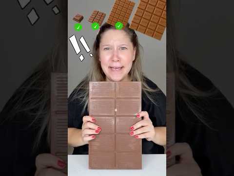 Von klein bis riesig Milka Schokolade 🍫 #shorts #lustig #viral