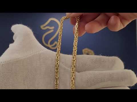 Królewski 4mm złoto próby 585