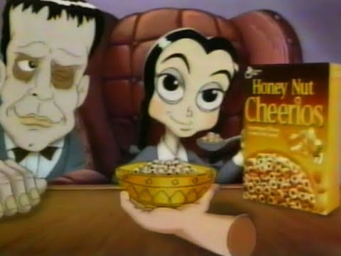 The Addams Family loves Honey Nut Cheerios!