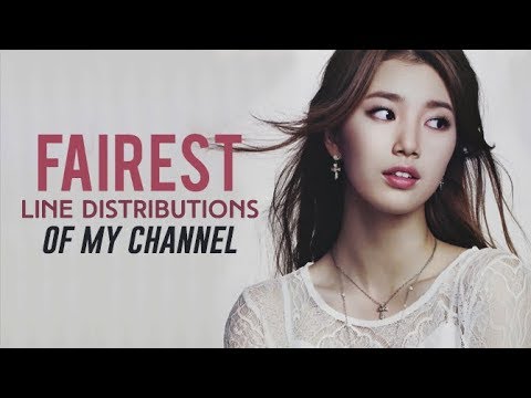 FAIREST LINE DISTRIBUTIONS OF MY CHANNEL