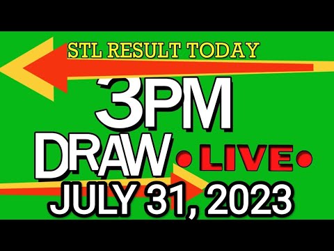 LIVE 3PM STL RESULT TODAY JULY 31, 2023 LOTTO RESULT WINNING NUMBER